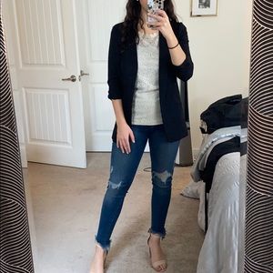 Black cloth Blazer